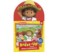 Little People My Dress Up License Sticker Activity Book | Sticker Book for Kids Ages 3+ | Fun Dress Up Stickers and Activities for Toddlers and Preschoolers