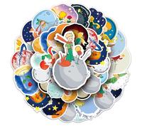 Little Princes Autocollant Rose & Fox & Prince Figure Graffiti Décalque pour Tablette Coupe Skateboard Vélo Casque Décoration 50pcs