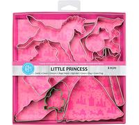Little Princess Tin-Plated Cookie Cutter Set