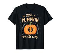 Little Pumpkin on The Way Funny Halloween Party Grossesse T-Shirt