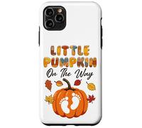 Little Pumpkin on The Way Révélation de Grossesse d'automne Coque pour iPhone 11 Pro Max