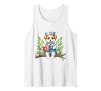 Little Puppy Stéthoscope médical pour Chien Débardeur