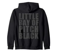 Little Ray of Pitch Black | Goth Grunge Sweat à Capuche