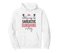 Little Ray of Sarcastic Sunshine Hello Summer Vibes Vacation Sweat à Capuche