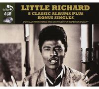 LITTLE RICHARD - 5 CLASSIC ALBUMS PLUS BONUS SINGLES 4 CD NEUF