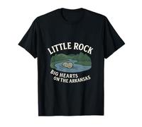 Little Rock Big Hearts Arkansas River Pride T-Shirt