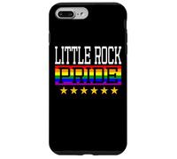 Little Rock Pride Drapeau Arc-en-Ciel Gay Lesbienne Queer LGBT Coque pour iPhone 7 Plus/8 Plus