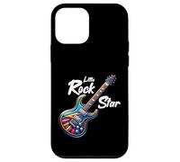 Little Rock Star, Groupe de Guitare, Funny Rock, Filles garçons Enfants Coque pour iPhone 12 Mini