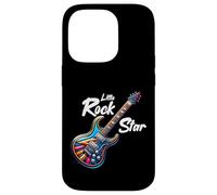 Little Rock Star, Groupe de Guitare, Funny Rock, Filles garçons Enfants Coque pour iPhone 14 Pro