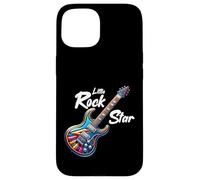 Little Rock Star, Groupe de Guitare, Funny Rock, Filles garçons Enfants Coque pour iPhone 15