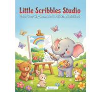 Little Scribbles Studio: Color Your Way from A to Z + 45 Free Activities!