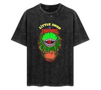 Little Shop of Horrors Cult Film Movie 1980'S Fan Men's T-Shirt Graphic Shirts Unisex Black Tee L