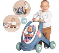 Little Smoby Baby doll walker set 3in1 pusher carrier stroller
