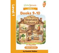Little Sprouts Level 1: The Vegetable House & A Big Box: Includes Books 9 & 10