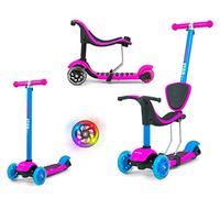 Little Star Trottinette d'équilibre pliable à 3 roues 2 en 1 Milly Mally