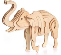 Little Story Bois Puzzle éducatif Modèle 3D Eléphant Animal Set Do Self Pour Enfants Adultes Modélisme DIY