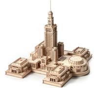 Little Story Puzzle 3D en bois - Palais culturel - Modèle d'architecture à monter soi-même - Kit de bricolage créatif pour enfants à partir de 14 ans - Kit de construction en bois comme cadeau pour