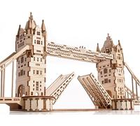 Little Story Puzzle 3D en bois Tower Bridge - Modèle architectural à construire soi-même - Kit de bricolage créatif pour enfants à partir de 14 ans - Kit de construction en bois comme cadeau pour