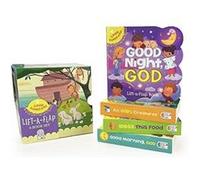 Little Sunbeams Religious LiftAFlap 4Book Set by Edited by Cottage Door Press Edited by Cottage Door Press (Auteur)