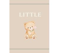 Little: Sweet Decorative Hardcover Book | Soft Nursery Styling Accent | Modern Faux Book Stack Décor