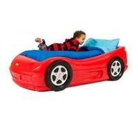 LITTLE TIKES - 170409E13 - JOUET DE PREMIER AGE - LIT VOITURE DE COURSE /AVEC MATELAS