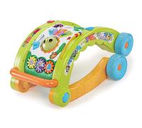 Little Tikes 3-en-1 Trotteur Interactif - Plus de 70 Activités, Chansons & Sons - Vert / Orange / Blanc