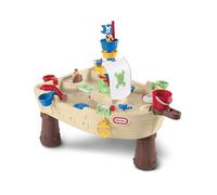 little tikes Anchors Away Pirate Ship - Table de Jeux avec Un Canon, Un Moulin et des Jeux d’Eau, Encourage Le Jeu créatif, Convient aux Enfants âgés de 3 à 10 Ans