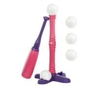 Little Tikes Basic Tot Sports T-ball avec 5 balles Rose, Jeux Exterieur Enfant