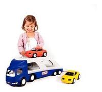 Little Tikes-camion Porte Vehicule Avec 2 Voitures De Courses