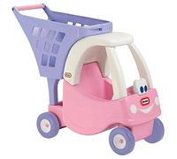 Little Tikes Chariot Cozy - Épicerie imaginaire pour enfants - Coffret de jeu pour tout-petits - Rose / Violet