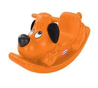 Little Tikes Cheval à Bascule, Jeu Actif pour Les Tout-Petits, poignées unidirectionnelles avec poignée et Selle Stable pour la sécurité, Construction Robuste, Chien, Orange