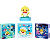 little tikes Collection familiale Baby Shark pour Story Dream Machine - 3 Histoires et 1 Personnage, Livres d'histoire avec Personnage de Jeu Audio, pour garçons et Filles à partir de 3 Ans