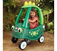 Little Tikes – Cozy Coupe Dino – Voiture 18 mois+ avec klaxon, contact cliquable et bouchon