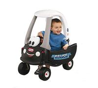 Little Tikes Cozy Coupé Voiture de police - Véhicule - Avec 1 porte fonctionnelle & 1 klaxon - Encourage les jeux créatifs, pour les enfants de 18 Mois à 5 ans