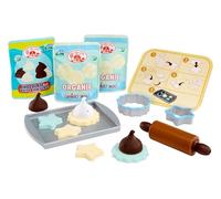 Little Tikes Creative Chefs Cookie Kit - avec Sable Spécial Make-It ! Mix, 11 Accessoires, Jeu de Pâtisserie Réaliste, pour Garçons et Filles de 3 Ans et Plus