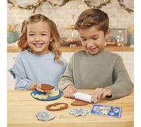 Little Tikes Creative Chefs Holiday Cookies - Livré avec Make It Mix et 6 Accessoires réalistes, Ensemble de Cuisine pour Jouer, Non Comestible, pour garçons et Filles âgés de 3 Ans et Plus