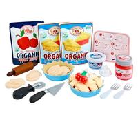 Little Tikes Creative Chefs Pie Kit - avec Make-It Mix Play Sand, 22 Accessoires, Machine à Tarte Réaliste, Non Comestible, Convient aux Garçons et aux Filles de 3 Ans et Plus