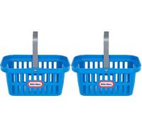 Little Tikes Creative Chefs Shopping Basket - Panier de Courses pour Jouer À Faire Semblant, Jouet Facile À Transporter, pour Garçons et Filles Dès 18 Mois (Lot de 2)