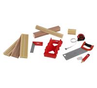 Little Tikes - Ensemble Creative Construction Mesure et Découpe, 5 accessoires, Argenté, dès 3 ans