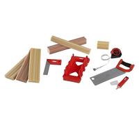 little tikes Creative Construction Measure & Cut Set - Inclut 5 Accessoires, Un Jeu de Construction pour Faire Semblant, Convient aux garçons et aux Filles de Plus de 3 Ans