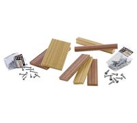 Little Tikes Creative Construction Wood, Nails, & Screws Bundle - Inclut 9 éléments de recharge, un jeu de construction pour faire semblant, convient aux garçons et aux filles de plus de 3 ans