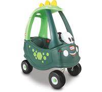 little tikes Dino Cozy Coupe Car. Kids Ride-on, Foot to Floor Slider, Mini Vehicle Push Car with Real Working Horn, Clicking Ignition Switch & Petrol Cap. for Ages 18 Months+
