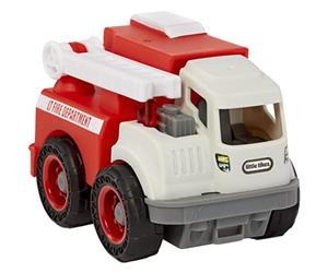 little tikes Dirt Diggers Mini - Camion DE Pompier - Jouet d’Urgence modèle réaliste - résistant, Jeux d’intérieur & d’extérieur - Facile à Tenir - Encourage l’Imagination - 2 Ans + 659423EUC