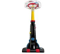 little tikes Easy Store Ensemble de basket - Jeu extérieur estival amusant - Hauteur ajustable, divertissant - Jeu actif, avec 1 balle junior, pour les petits de 12 mois à 6 ans et + - Large 433910060