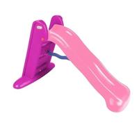 Little Tikes Easy Store Grand Toboggan- Ensemble de Jeu pour un Usage Intérieure ou Extérieure - Durable, Stable, Sans Danger pour les Enfants - Se Plie pour un Voyage et un Rangement Facile - Rose