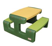 Little Tikes Table de pique-nique Grande d'extérieur Verte