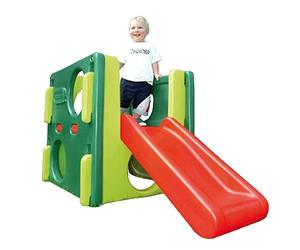 Little Tikes Junior Activity Gym - Grimper, Ramper et Glisser - Le Jeu Actif Favorise le Développement Physique - Utilisation Intérieure ou Extérieure - Evergreen