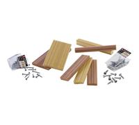 Little Tikes Creative Construction Wood, Nails, & Screws Bundle - Inclut 9 éléments de recharge, un jeu de construction pour faire semblant, convient aux garçons et aux filles de plus de 3 ans