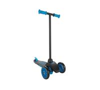 Little Tikes Lean to Turn Trottinette à trois roues, Roller aus Kunststoff in Schwarz/Blau