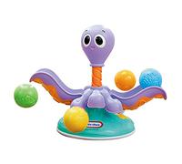 Little Tikes Lil' Ocean Explorers Pieuvre à balles - Dotée de 4 balles & grandes tentacules - Encourage les facultés motrices, la coordination & la confiance, pour les enfants de 6 mois à 3 ans